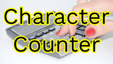 Text And Character Counter